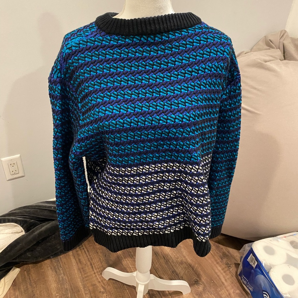 multicolor sweater